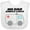 AA-White, variant on Inktastic My Dad Saves Lives Ambulance Boys or Girls Baby Bib