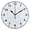 Black, variant on Pastel Flower Dots Wall Clock Modern Small Clock Gold Hands for Office, Home, Bedroom,School 9.84in