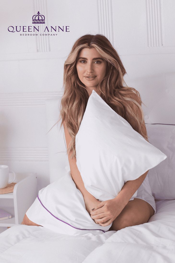 Luxury Down Alternative Pillow - Hypoallergenic Allergy Free Bed Pillow - Made in USA (King Soft)