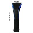 thumbnail image 3 of Wosthever Golf Club Headcover Wood Driver Head Cover Protector Sleeve Golf negro, 3 of 6