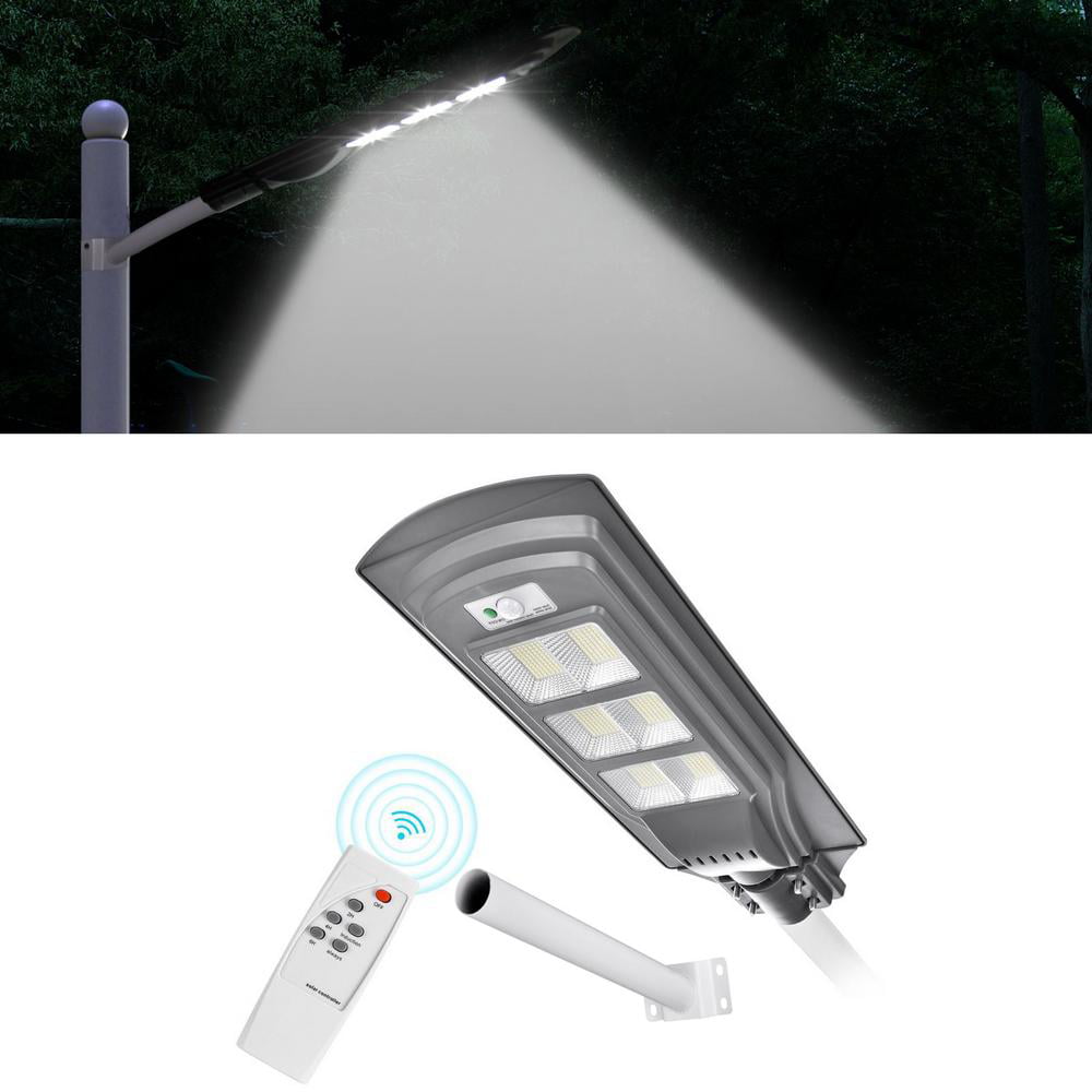Details about   624LED Commercial LED Solar Street Light Outdoor Area Security Remote Road Lamp 