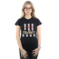 thumbnail image 2 of Blondie Womens Kitty Purrallel Lines Cotton T-Shirt, 2 of 3
