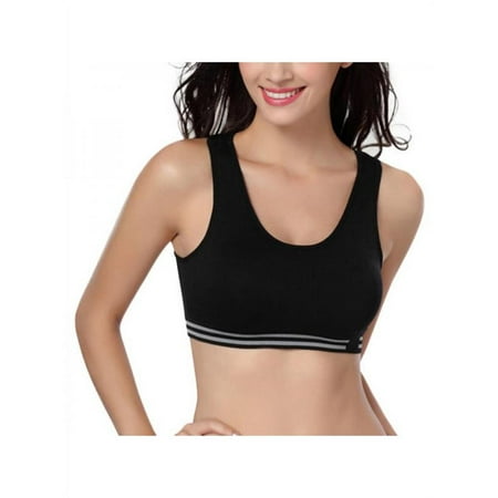 

Women s Seamless Sports Bra Removable Pad Yoga Lingerie Bras Racerback High Impact Workout Crop Tops