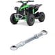thumbnail image 5 of Kit de barra de acoplamiento de dirección rótula M8 metal resistente al desgaste resistente duradero anticorrosión para Mini niños eléctricos ATV Go Kart Quad Dirt ANGGREK Otros, 5 of 8