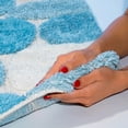 thumbnail image 5 of Chesapeake Pebble Aquamarine Cotton Bath Rug Set, 21" x 34" Machine Washable (2 Count)), 5 of 6