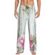 thumbnail image 1 of Balery Vintage Wood with Floral Pantalones de pijama para hombre, pijama ultraligero, pantalón de descanso-3X-Large, 1 of 6