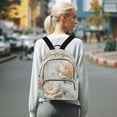 thumbnail image 7 of FORMRS Mini Backpack Purse for Women Travel Daypack Casual Shoulder Bag, Beautiful Floral, 7 of 7