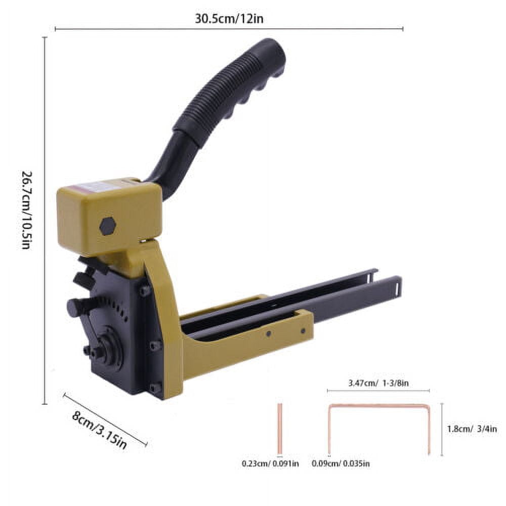 Manual Carton Closing Stapler Lightweight Carton Box Stapler Nailer High-quality