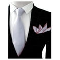 thumbnail image 2 of Solid Color Boys Tie Children and Teen's Skinny Necktie 2.5 inches, 2 of 2
