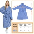 thumbnail image 3 of Catalonia Clearance Womens Chenille Fleece Robe , Long Dressing Gown Bathrobe with Two Convenient Pockets and Belted Housecoat Sleepwear for Ladies, Machine Washable, 3 of 7