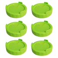 thumbnail image 1 of 6 Pcs Bocaux Mason à Grand Ouverture Filtre Bocal de Germination Couvercle Passoire Bocaux de Mise en Conserve Couvercles pour Faire des Graines de Germination Biologiques, 1 of 3