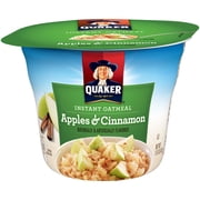 Quaker Instant Oatmeal, Apples & Cinnamon, 1.51 Oz