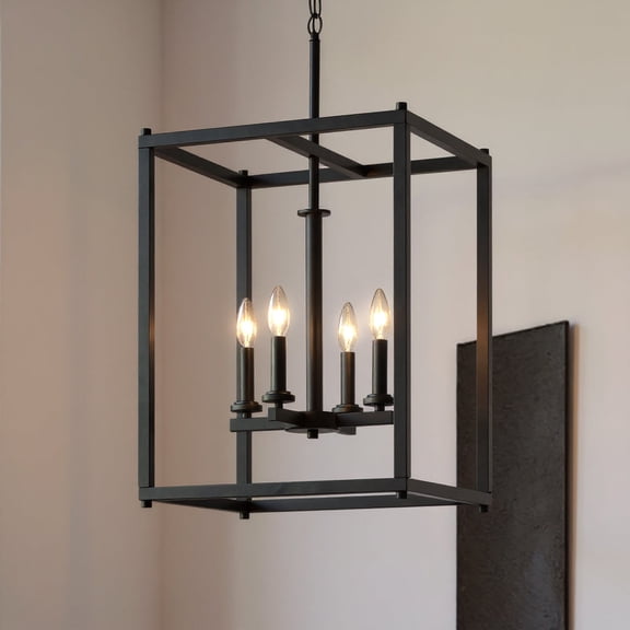 Luxury Transitional Chandelier, Black, UKC20041