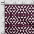 thumbnail image 1 of oneOone Viscose Jersey Fabric Geometric Ikat Print Fabric By Yard 60 Inch Wide, 1 of 4
