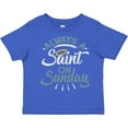 thumbnail image 3 of Inktastic Saint on Sunday Boys or Girls Toddler T-Shirt, 3 of 5