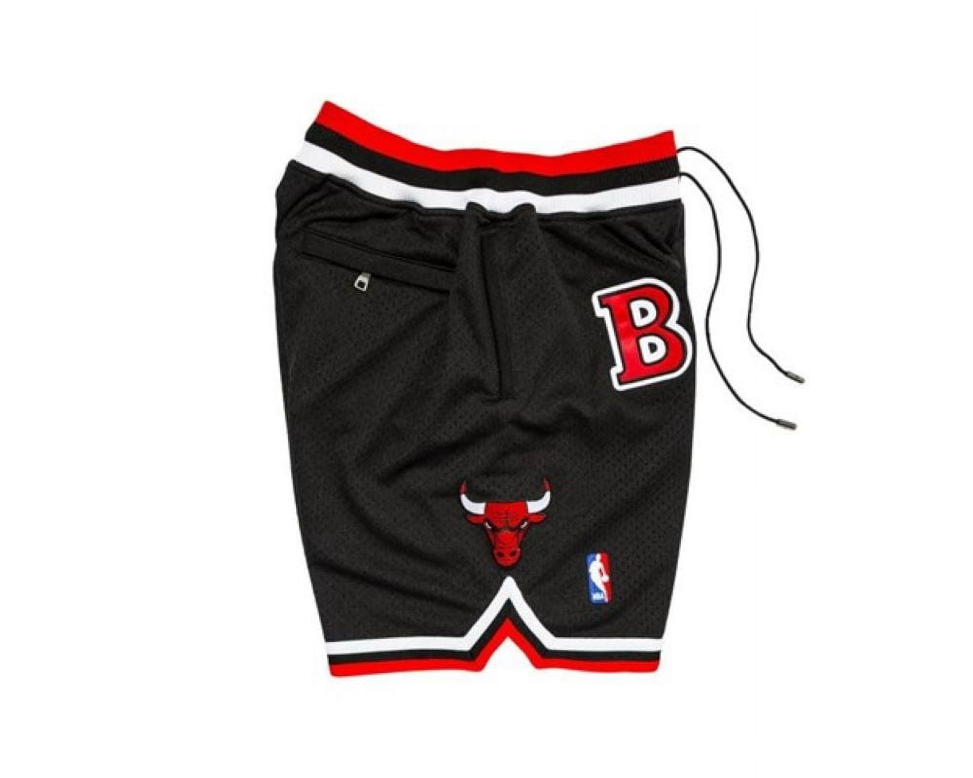 Men Team Basketball Shorts Just Don Bulls Size: S