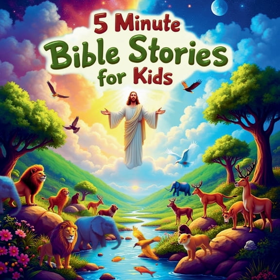 5 Minute Bible Stories for Kids: Bible Stories About Jesus and the Nativity: Short, Captivating Tales for Toddlers and P, (Paperback)