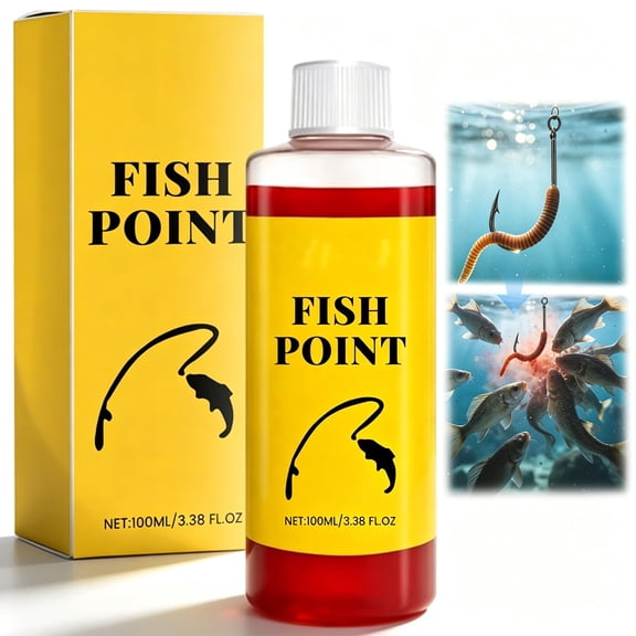 Borikise Concentrated Fish Attractant Liquid, 2026 Upgraded 100ml Powerful Liquid Bait for Trout Panfish, Improves Bite