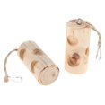 thumbnail image 1 of 2 Pcs Juguete Cotorra Cockatiel Complimentos Mascota Color Brillante Ecológico Duradero Yinane Hamster Mouse Swing Hamock, 1 of 8