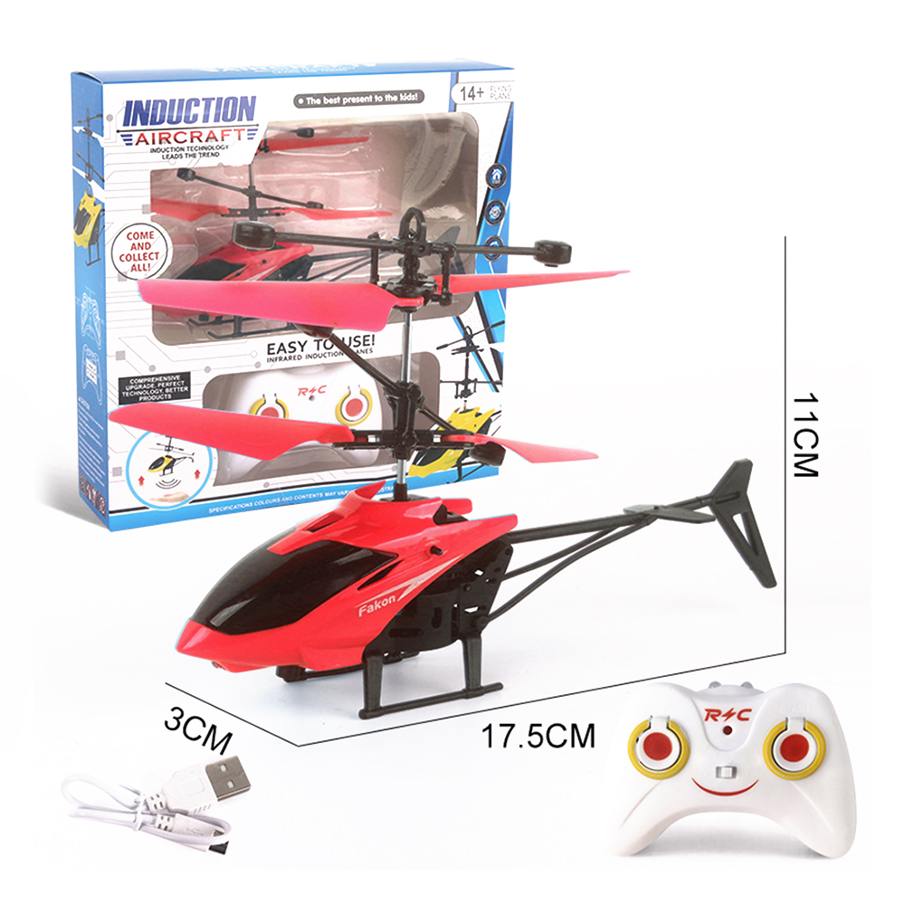 Alextreme Mini Flying Helicopter Infraed Suspension Induction Aircraft