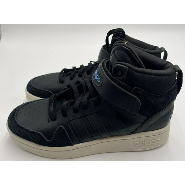 NWT Ad-id-as Men's Size 7.5 Postmove Black/Blue High Top Lace Up Sneaker's