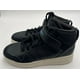 thumbnail image 1 of NWT Ad-id-as Men's Size 7.5 Postmove Black/Blue High Top Lace Up Sneaker's, 1 of 6