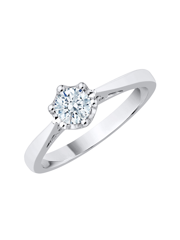 KATARINA Diamond Accent Promise Ring in 10K Gold G-H, I2-I3