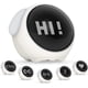 thumbnail image 1 of Despertador para niños, Despertador digital recargable, Despertador emoji para niños lindos, Reloj para niños con control de voz Luz nocturna, Trae 2 Despertadores, 5 Vo,11 Feliz Sencillez, 1 of 5
