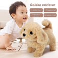 thumbnail image 1 of Animals Simulation Teddy Dog Lady Stuffed Toys Doll Dog Called Walking Jp, 1 of 5