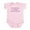 Petal Pink, variant on CafePress - My Mom Ran 26.2 Miles What Di Infant Bodysuit - Baby Light Bodysuit, Size Newborn - 24 Months