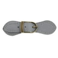thumbnail image 2 of Bag Closure Clips Repment Leather Pad Fastener for Bag / Purse / Clutch / Handbag / Satchel Gray, 2 of 7