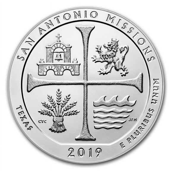 2019-P ATB Quarter San Antonio National Historical Park BU