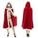 thumbnail image 3 of Capa Capa,Capa de terciopelo para Halloween para niños y adultos,chal rojo,Disfraz de Navidad,capa con capucha de terciopelo para cosplay,Capas para fiesta de Halloween,capa, de carnaval, 3 of 8
