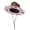 Firework Freedom, variant on Unisex Wide Brim Straw Lifeguard Hat – Channel Island Sun Hat with Chin Strap for Men & Women