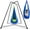 Blue, variant on Swing Stand Frame with Sensory Pod Swings and Chair, Sensory Swing Set, X-Shaped Swing Frame, Heavy-Duty Metal Hammock Chair Stand for Adults Indoor and Outdoor 330LBS(Blue)