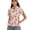 Cartoon Highland Cow & Daisy Floral Pattern, variant on Whosucclay Palm Tree Pattern Soft Golf Short Sleeve Shirt for Tennis Gym Travel, Skin Friendly Golf Polo Tops 1/4 Zip Polyester Tennis Shirts Size Small