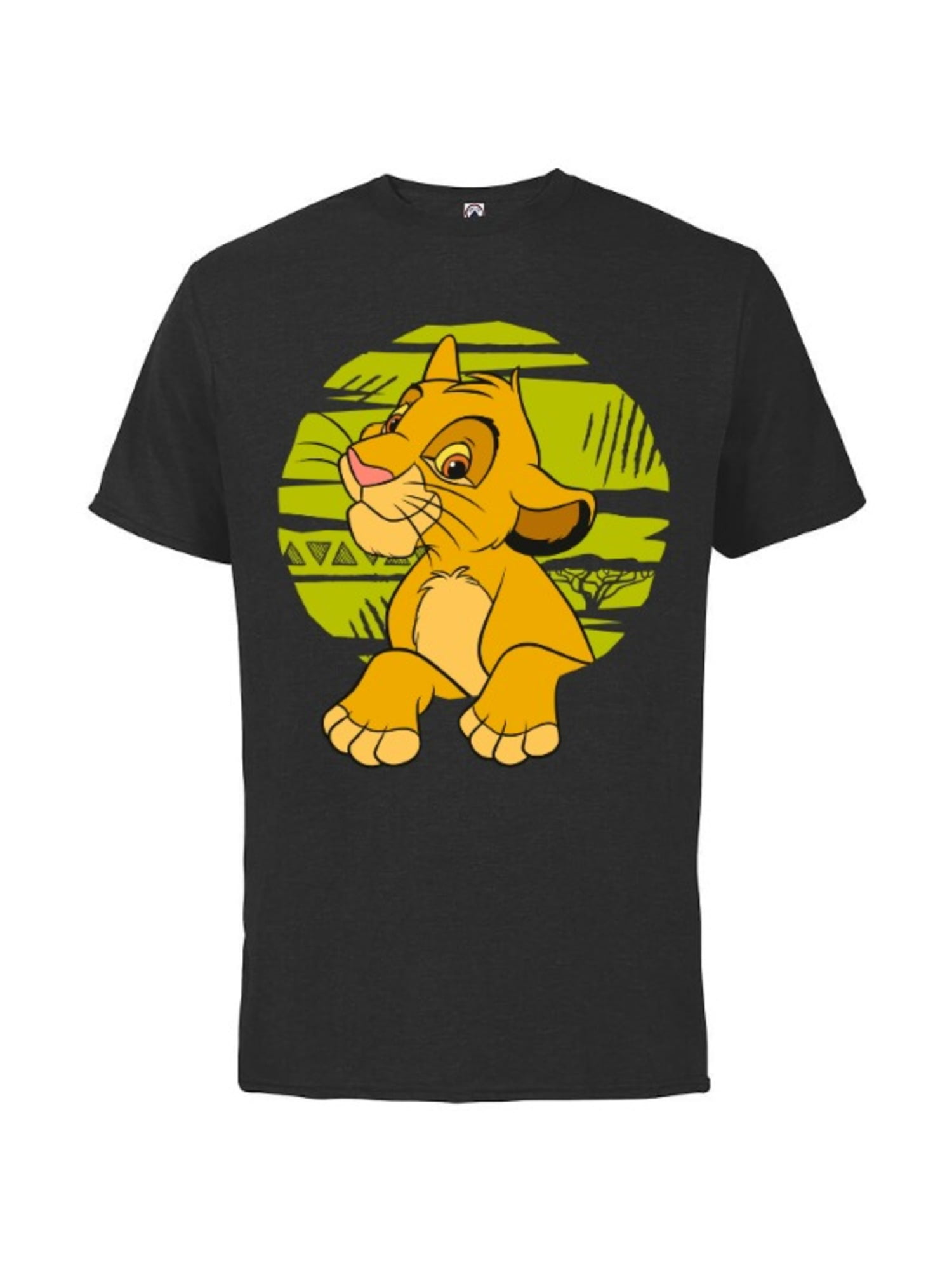 Disney The Lion King Young Simba Paws Green 90s - Short Sleeve Cotton T ...