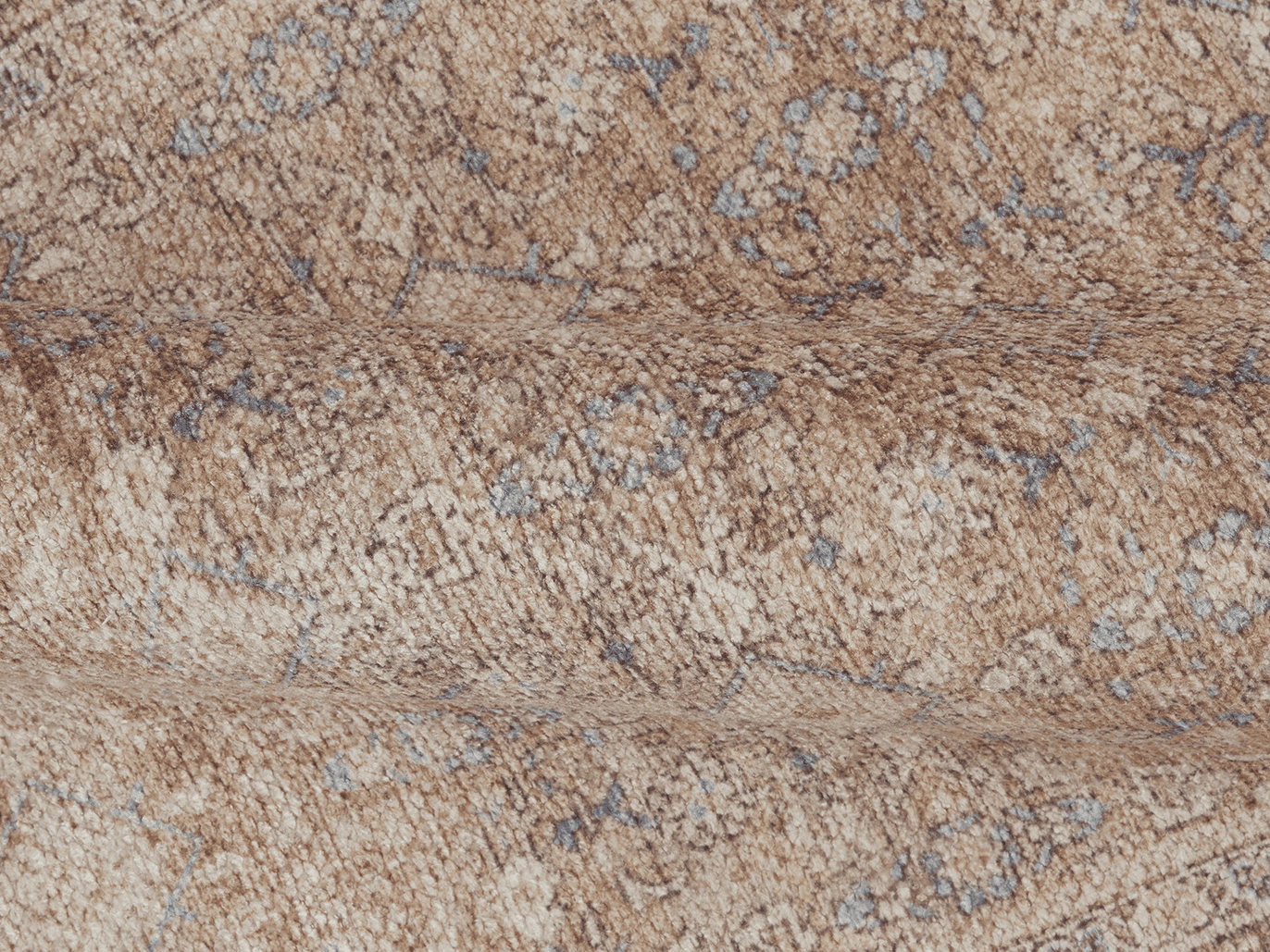 Better Homes & Gardens Brown Diamond Persian Indoor 30" x 84" Runner Rug - Brown/Blue