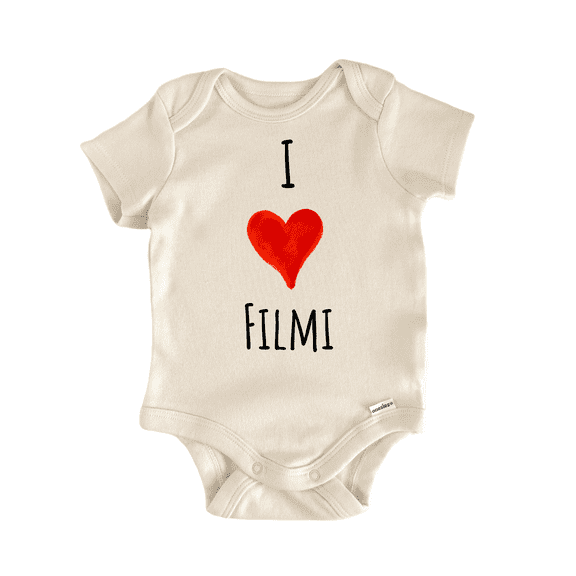 I Love Filmi - Baby Bodysuit