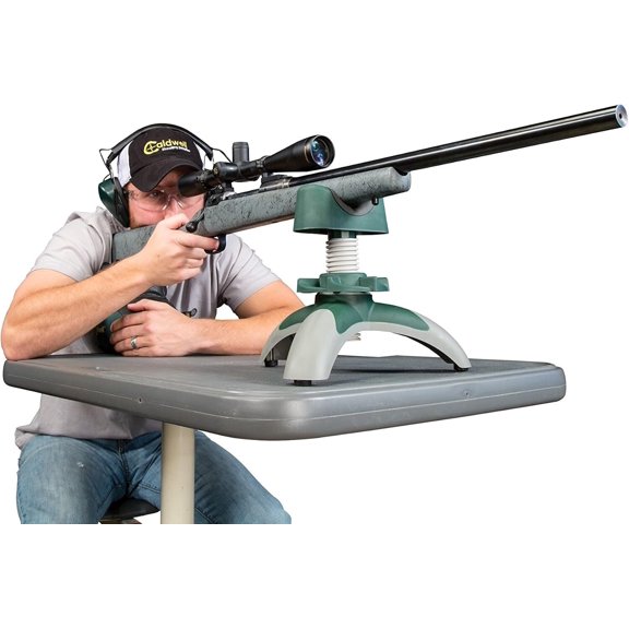 Kill Shot Adjustable Portable Shooting Bench Seat with Rifle Range ...