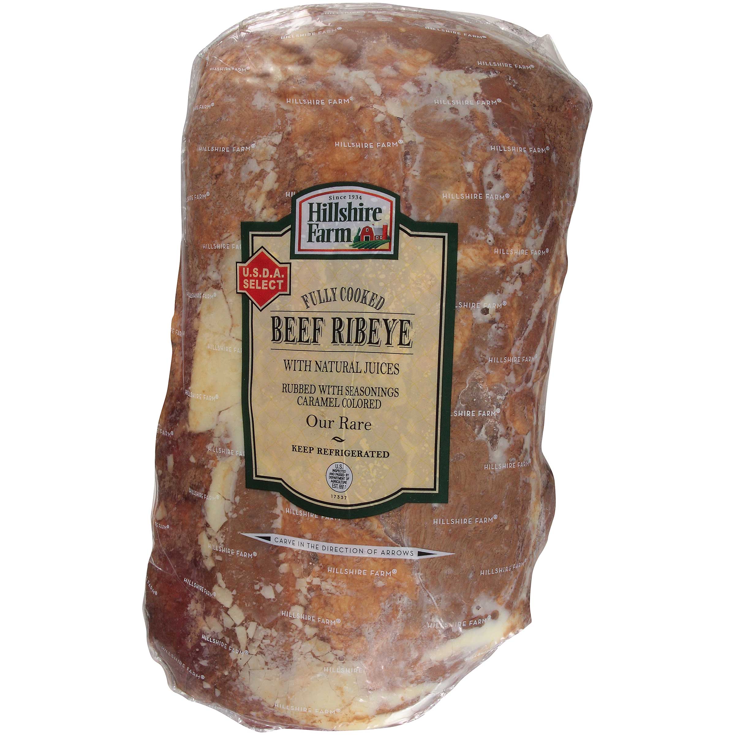 Hillshire Farms Rare Select LipOn Beef Ribeye, 12.25 Pound 2 per