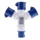thumbnail image 4 of 250V 16A 3/4 / 5Pin Sitio Industrial Enchufe A Prueba De Intemperie IP44 - 3pin-ip44 2p + e Sunnimix Conector industrial, 4 of 8