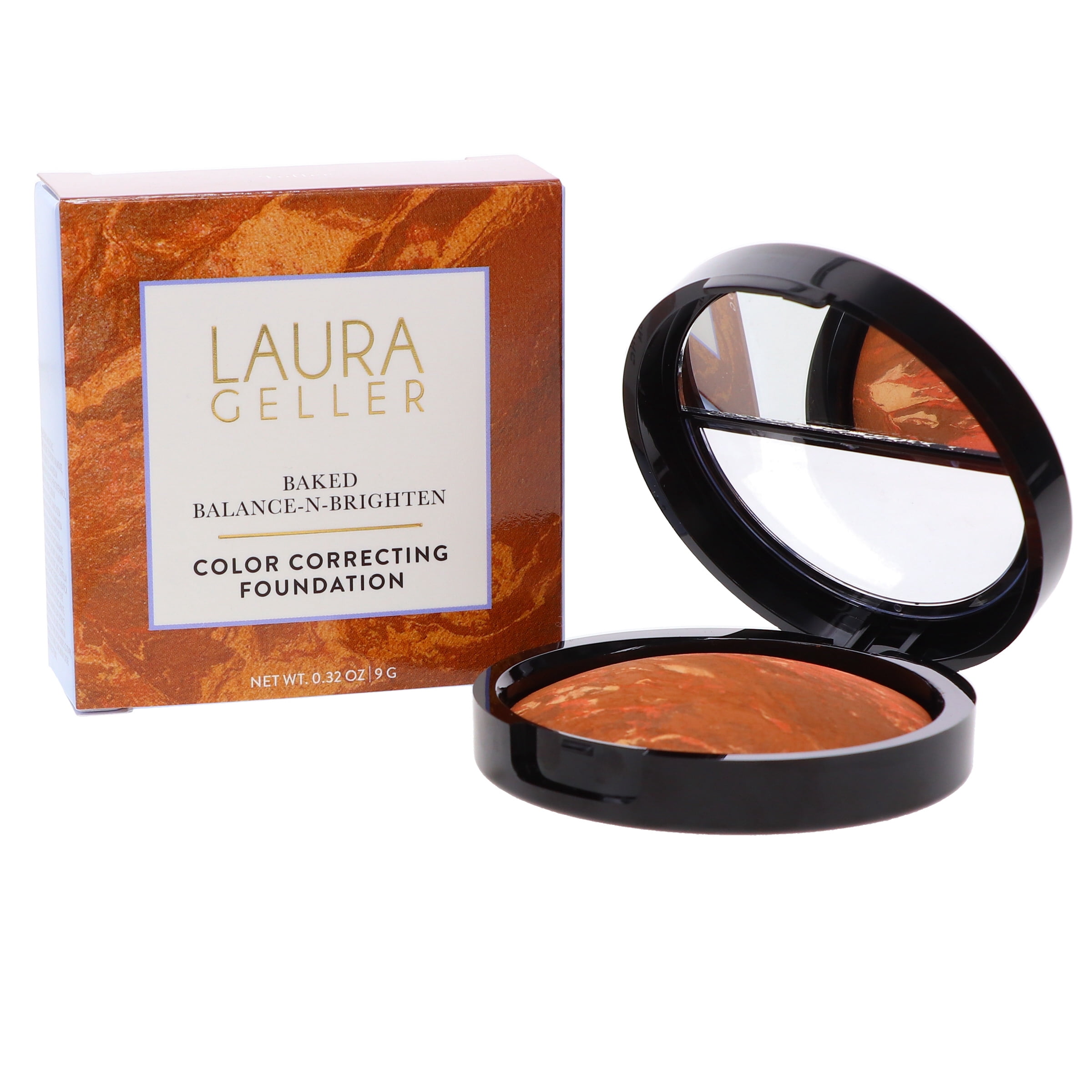 Laura Geller Baked Balance-N-Brighten Color Correcting Foundation Toffee 0.32 oz