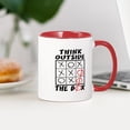 thumbnail image 3 of CafePress - Think Outside The Box Mug - 11 oz Ceramic Mug - Novelty Coffee Tea Cup, 3 of 4