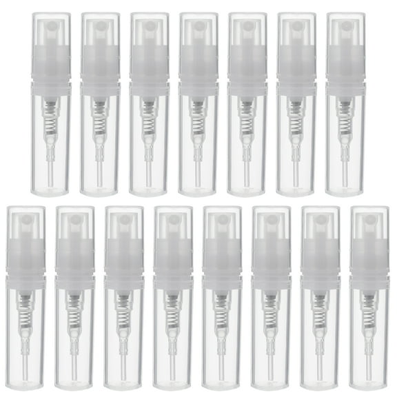 PAMINGONO Perfume Travel Atomizer Perfume Spray Bottles Transparent Plastic 30Pcs