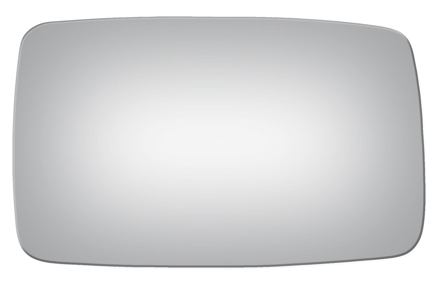 Burco Side View Mirror Replacement Glass - Clear Glass - 3185