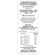 Vibe Gel Memory Foam 12-Inch Mattress | CertiPUR-US Certified | Bed-in-a-Box, Queen