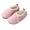Pink, variant on purcolt Women's Slip-on Fuzzy Slippers Non-Slip Comfy Cozy Warm House Slippers Soft Plush Lightweight Indoor Outdoor Home Shoes