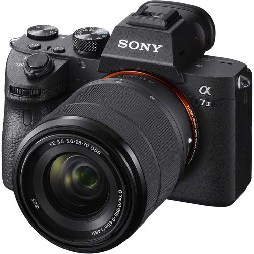 Sony Alpha a7 III Mirrorless Camera with 28-70mm Lens ILCE7M3K/B With Soft Bag, Tripod, Additional Battery, 64GB Memory Card, Card Reader , Plus Essential Accessories - image 2 of 6