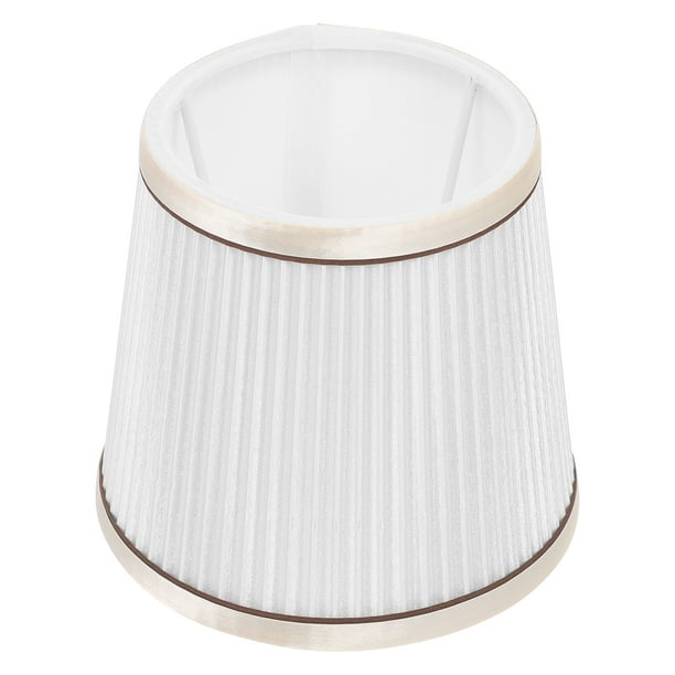 Pantalla de arte de tela de gama alta 1pc para decoración ligera Cubierta de luz simple
